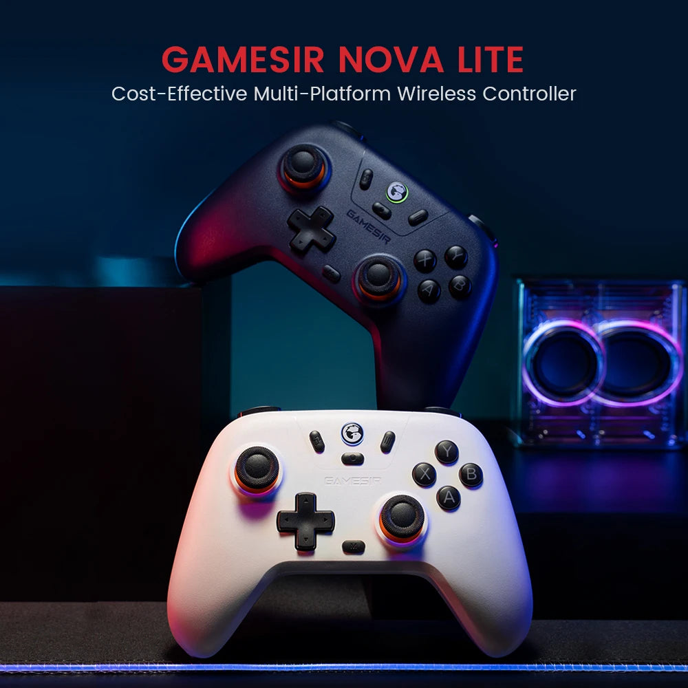 Gamesir T4 Nova Lite Wireless Gamepad - Ultimate Game Controller for Switch, Android, iOS, PC & Steam with Hall Effect Stick