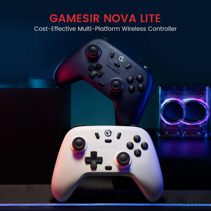 Gamesir T4 Nova Lite Wireless Gamepad - Ultimate Game Controller for Switch, Android, iOS, PC & Steam with Hall Effect Stick